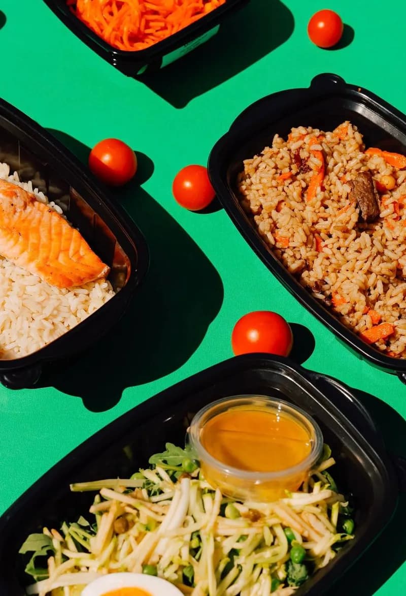 A set lunch for an employee